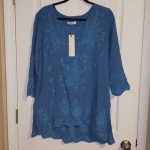 Paparazzi Dark Teal Tunic XL